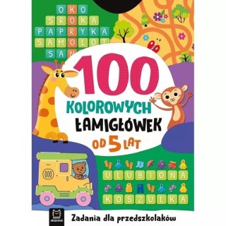 100 kolorowych łamigłówek 5+ AKSJOMAT