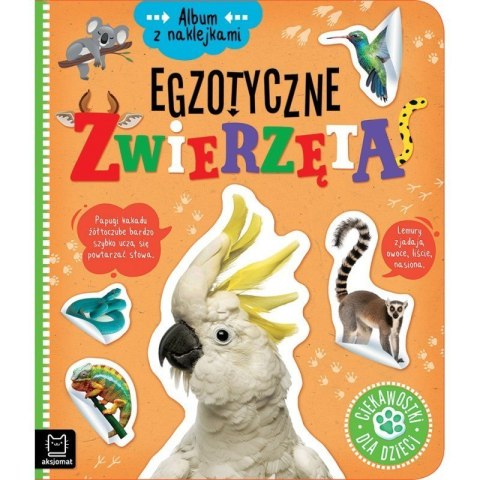 Album z nakl. egzot. zwierzęta AKSJOMAT