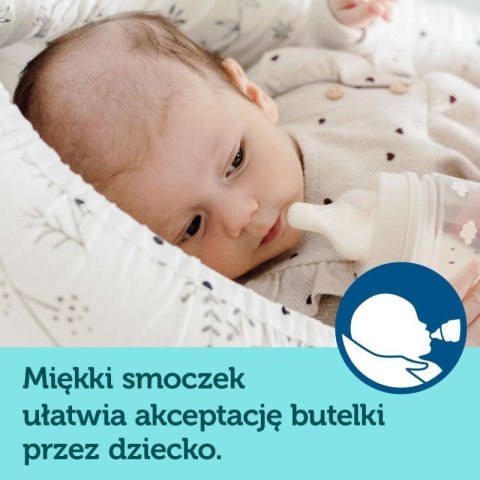 Butelka szer.antyk.toys120 róż CANPOL BABIES