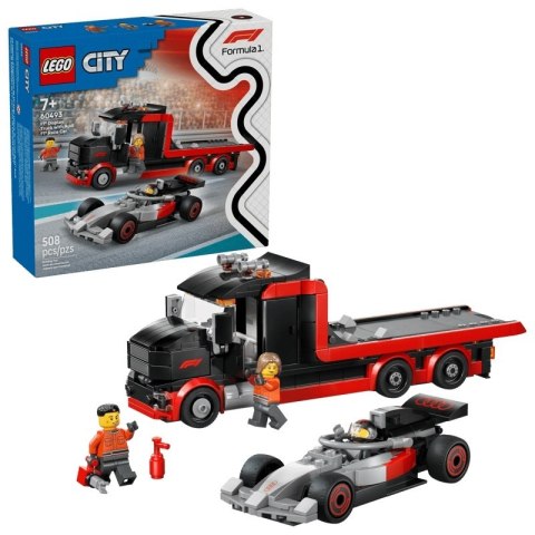 CITY CIĘŻARÓWKA F1 Z BOLIDEM