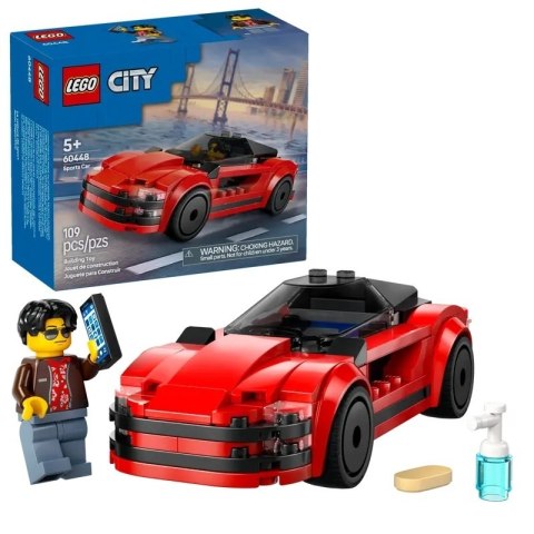 CITY CZERWONY SAMOCHÓD SPORTOW