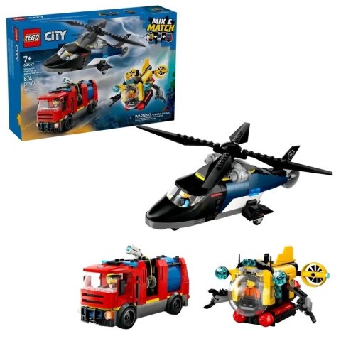 CITY ZESTAW Z HELIKOPTEREM