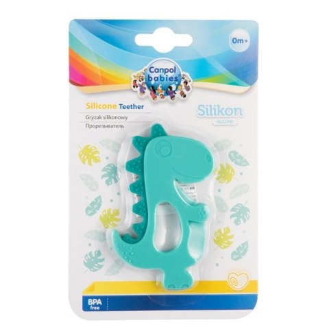 Gryzak silikonowy dinozaur CANPOL BABIES