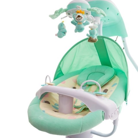 Huśtawka elektroniczna ty801m green EUROBABY