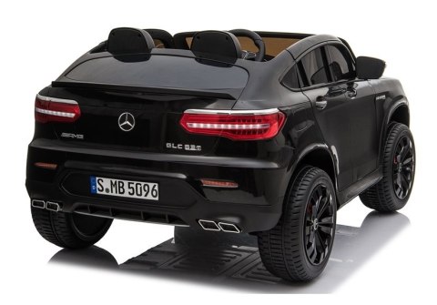 Auto na Akumulator Mercedes GLC 63S Dwuosobowy LED MP3 Czarny Lakierowany