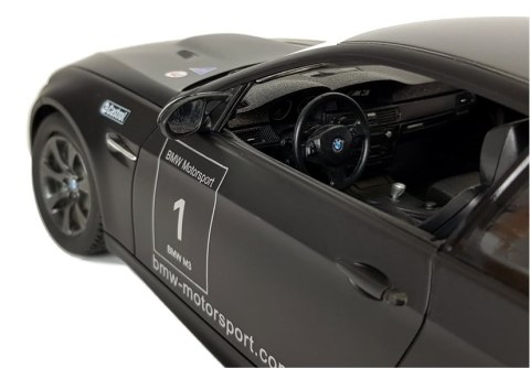 Auto BMW M3 Samochód Sportowy Zdalnie Sterowany RC Rastar Czarny 1:14