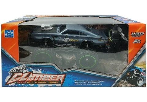Auto Zdalnie Sterowane R/C 6.5 km/h Wysokie Koła Granatowe