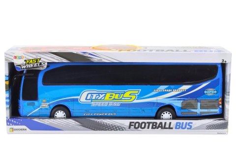 Autobus wycieczkowy niebieski