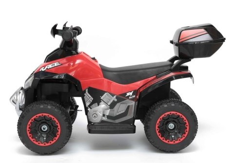 Quad na Akumulator GTS1188-A Światła LED Muzyka Schowek Czerwony