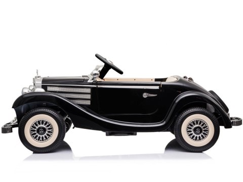 Auto Na Akumulator Mercedes 540K Klasyk Premium Światła LED MP3 Czarny