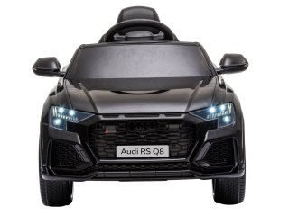 Samochód na akumulator Audi RS Q8 Światła LED MP3 Pilot Czarny