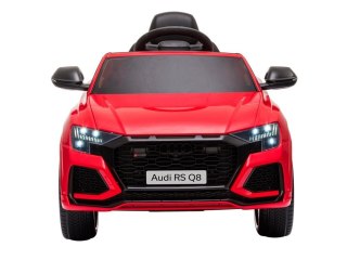 Samochód na akumulator Audi RS Q8 Światła LED MP3 Pilot Czerwony
