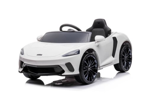 Auto Na Akumulator McLaren GT 12V Pilot Światła LED MP3 Biały