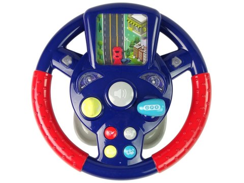 Kierownica Dla Dzieci Symulator Jazdy Efekty Dźwiękowe Świetlne