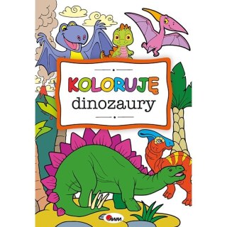 Koloruję dinozaury AWM WYDAWNICTWO