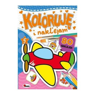 Koloruję i naklejam 5 AWM WYDAWNICTWO