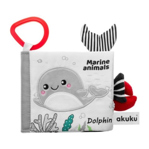 Książeczka sens.marine animals AKUKU