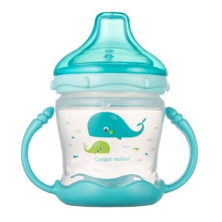 Kubek niekap.love&sea 180 niebieski CANPOL BABIES