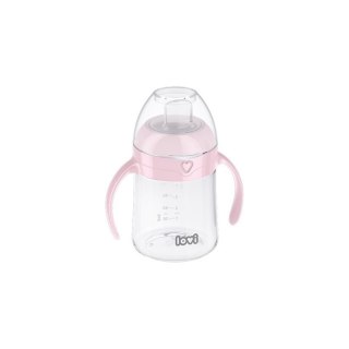 Kubek z ustnikiem 150ml pink LOVI