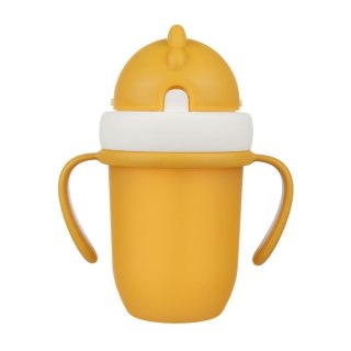 Kubek ze skł. sil. rurką 210ml CANPOL BABIES