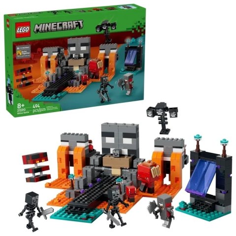 MINECRAFT WALKA Z WITHEREM