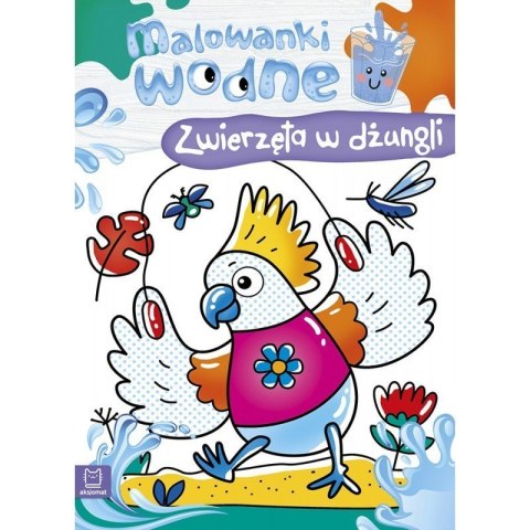 Malow. wodne zwierz. w dżungli AKSJOMAT