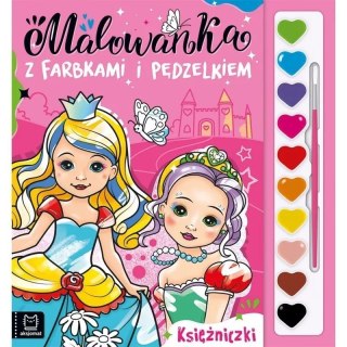 Malowanka z farbkami księżnicz AKSJOMAT