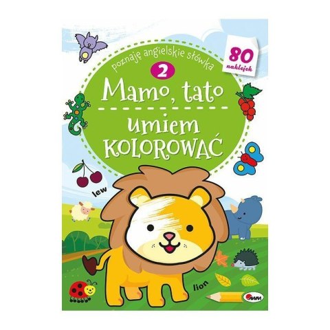 Mamo tato umiem kolorować 2 AWM WYDAWNICTWO