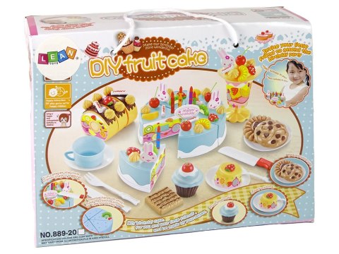 Zestaw Słodkości Tort Ciastka Na Rzepy Dekoracje DIY