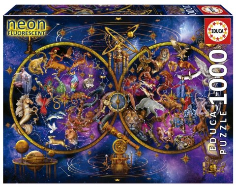 PUZZLE 1000 KONSTELACJE FLUO