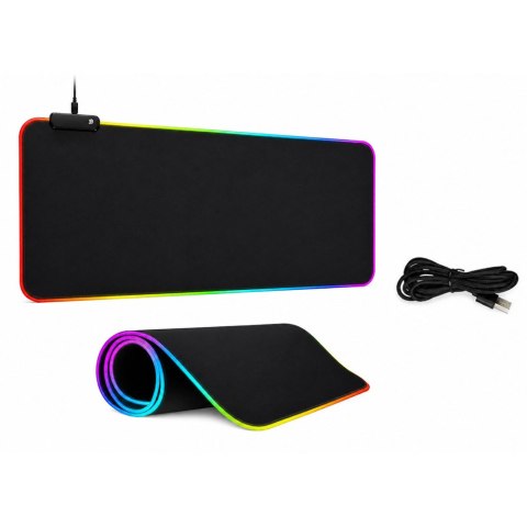 Podkładka Pod Mysz Klawiaturę Z Oświetleniem LED 30x80cm