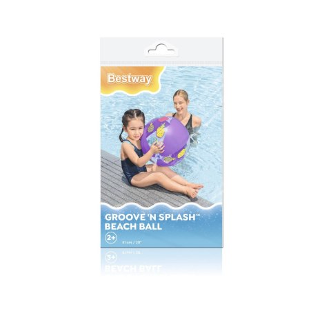 Dmuchana Piłka Fioletowa 51 cm Bestway 31036