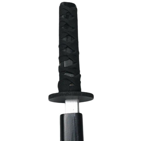 Drewniana Katana Miecz Do Zabawy Treningu Rekwizyt Czarny 70cm