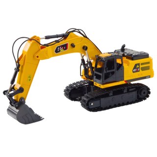 Koparka Gąsienicowa Zdalnie Sterowana RC Dźwięki 9CH 2.4G