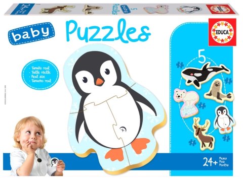 PUZZLE 3-5 ZWIERZĘTA POLARNE