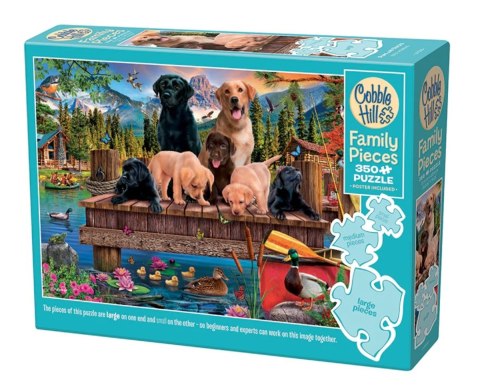 PUZZLE 350 SZCZENIAKI I KACZKI