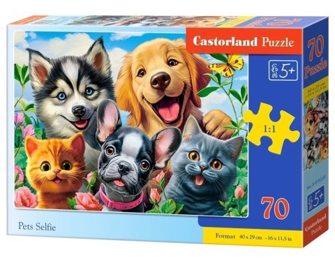 PUZZLE 70 PETS SELFIE