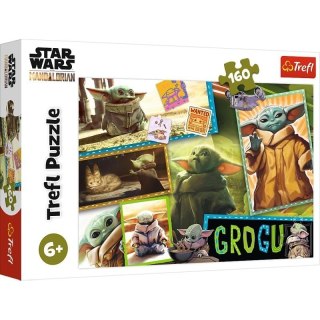 Puzzle 160 grogu TREFL