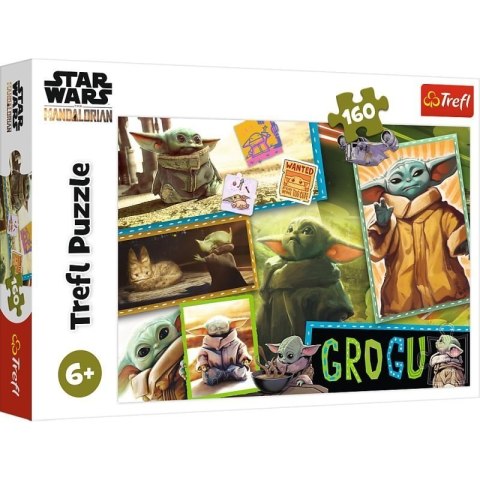Puzzle 160 grogu TREFL