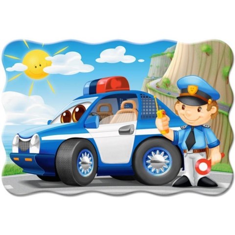 Puzzle 20el.maxi police patrol CASTOR