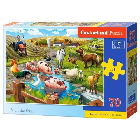 Puzzle 70 life on the farm CASTOR