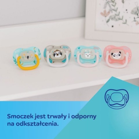 Smoczek sil. sym. 0-6m lama CANPOL BABIES