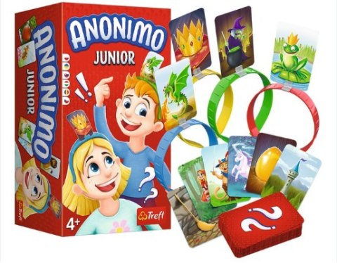 Gra rodzinna Anonimo Zgadnij Kim Jesteś Junior Trefl 01906