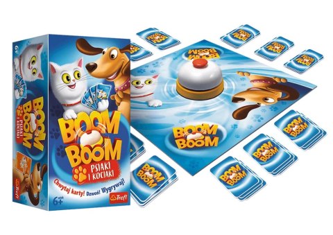 Gra zręcznościowa Boom Boom Psiaki i Kociaki Trefl 01909