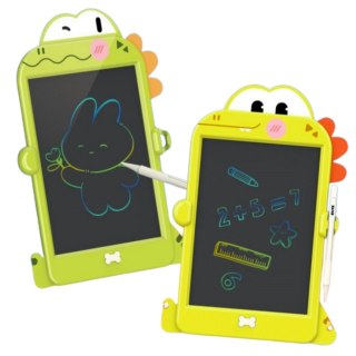 Tablica Do Rysowania Pisania LCD Rysik Dinozaur Zielona