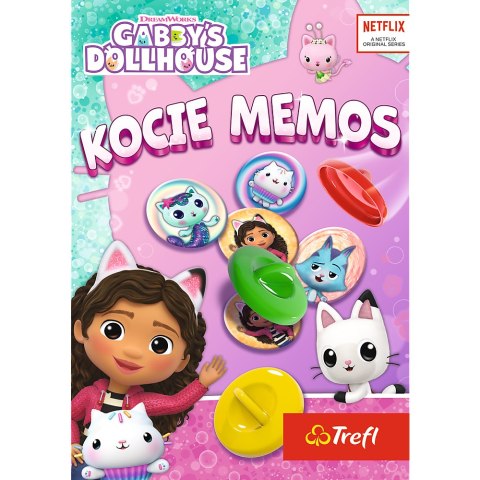 Gra podróżna Kocie memos Koci Domek Gabi Trefl 02688