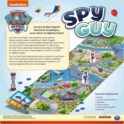 Gra rodzinna Spy Guy Psi Patrol Trefl 02696