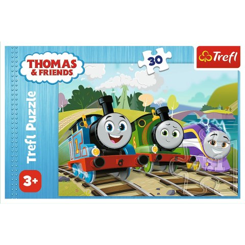 Puzzle - 30 - Radosny Tomek - Tomek i przyjaciele - Trefl 18294