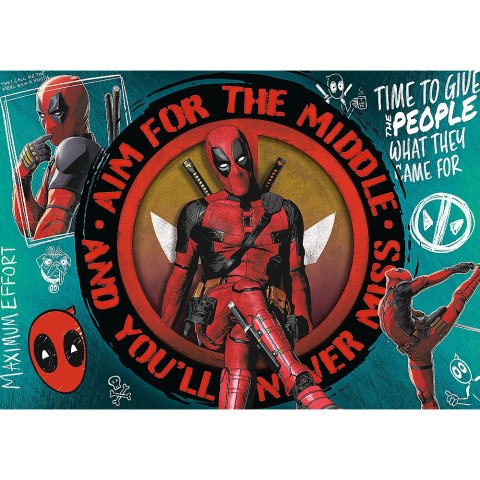 Puzzle - 1000 Premium Plus - Marvela Deadpool - Trefl 10835