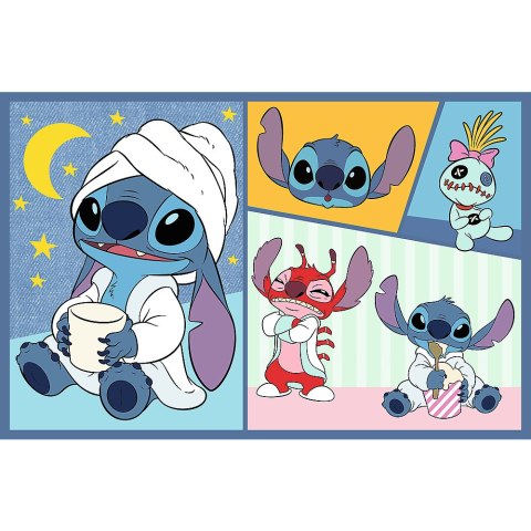 Puzzle - 2x70 - Ze Stitchem nie ma nudy - Disney Lilo i Stitch - Trefl 34444
